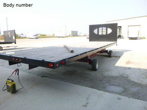 26ft Platform / Stake Truck Body